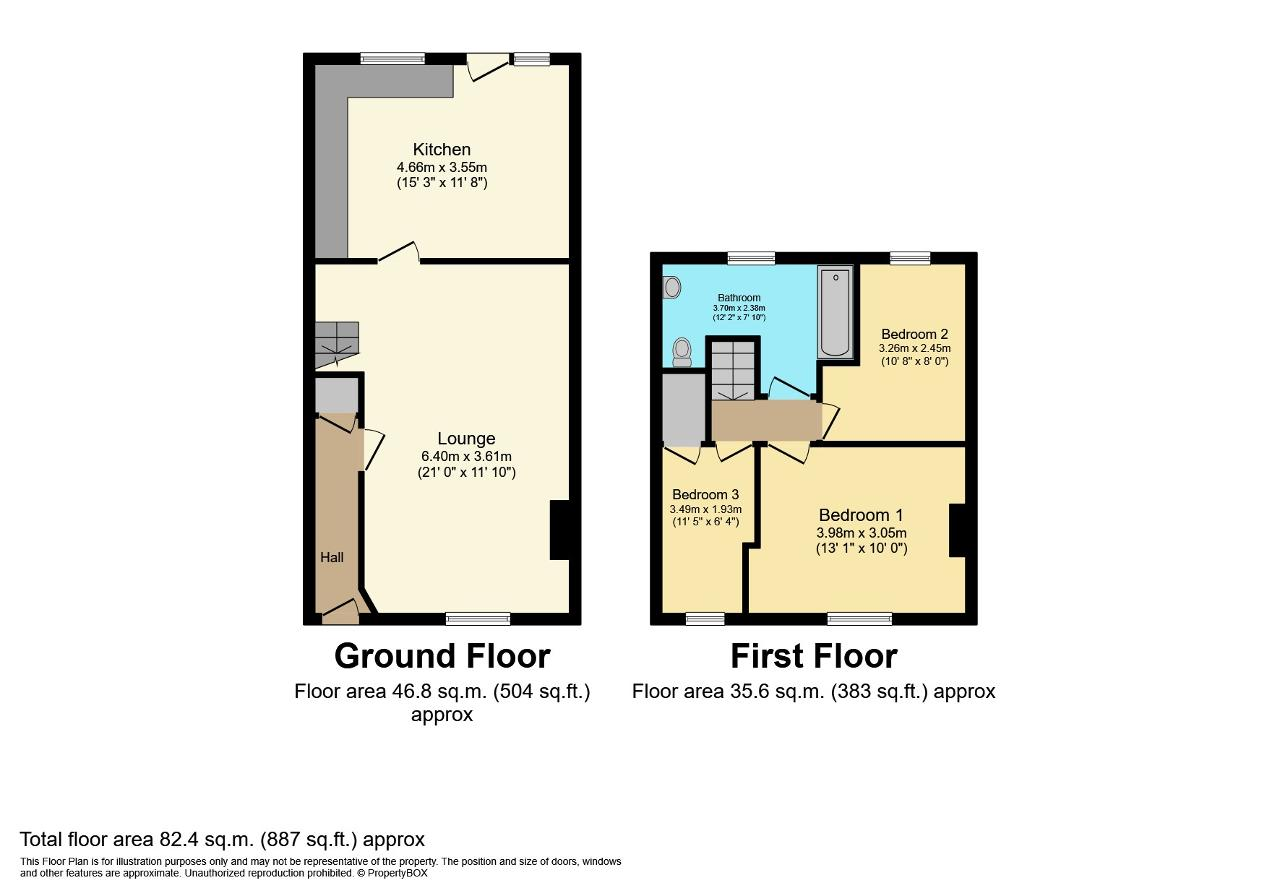 3 Bedroom Terraced House For Sale in Town Street, Upwell, Wisbech